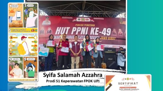 Juara 2 Lomba Poster tingkat Provinsi Jawa Barat Dalam Rangka HUT DPW PPNI JAWA BARAT Tahun 2023